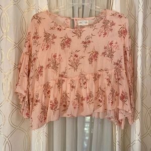 Jun & Ivy blouse with batwing sleeves